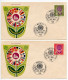 Germany, West 1964 5 FDCs Scott 897-898 Europa - 1961-1970