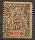 NOSSI-BE N° 38 Faux Fournier NEUF** LUXE SANS CHARNIERE / Hingeless / MNH - Unused Stamps