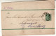 GERMANY EMPIRE 1888 WRAPPER  MiNr S 6 A SENT FROM GOERLITZ TO LUENEBURG - Sobres