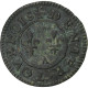 France, Henri III, Denier Tournois, Paris, Cuivre, TTB, Gadoury:450 - 1574-1589 Heinrich III.