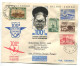 Congo Libenge Oblit. Keach 8A1 Sur Enveloppe Com. De La 100ème Liaison Aérienne Sabena Belgique - Congo  Le 26/11/1938 - Cartas & Documentos
