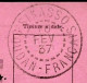 1937 Récépissé De Lettre Recommandée Pour Paris, Cachet Manuel SIKASSO SOUDAN FRANCAIS - Autres & Non Classés