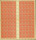 Tunisie 1939-Colonie Française-Timbres Neufs.Yv. Nr.126.Feuille 100 Avec Interpanneaux+Coin Daté: 2/5/39 (EB) AR-02227 - Ungebraucht