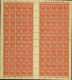 Tunisie 1938-Colonie Française-Timbres Neufs.Yv. Nr.126.Feuille 100 Avec Interpanneaux+Coin Daté: 14/2/38 (EB) AR-02228 - Ungebraucht