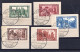 Saar 299/303 Herrlich Auf Gest. Luxusbriefstück BPP 380EUR (K4641 - Covers & Documents