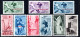 2786. -5.GREECE,ITALY,DODECANESE,1934 SOCCER,FOOTBALL,SC.31-35, C28-C31MNH.LIGHT GUM BLEMISHES, SEE SCAN. - Dodécanèse