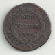 HAÏTI - 2 Centimes - 1831 - TB/TTB - Haïti