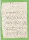LETTRE D'UNE FABRIQUE DE BONNETERIE A LEUZE,AVEC COB NO 19, POUR TOURCOING,CACHET "FRANCE PAR TOURNAY,1866. - 1865-1866 Profile Left