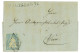 P2894 - SWITZERLAND ZUM. 23 CA ON FOLDED LETTER, FROM WALTERSWYL (RARE!!!!) TO THUN, VARIOUS TRANSIT AND INCOME CANCELS. - Lettres & Documents