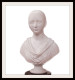 Buste De Marbre Blanc De Giuseppe Croff Représentant Joséphine Carron - #AffairesConclues - Stone & Marble