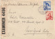 LETTERA SVIZZERA 1946 20+30 PRO JUVENTUTE TIMBRO ZURICH (YK76 - Briefe U. Dokumente