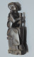 Delcampe - -JOLIE STATUETTE BOIS Foncé ORIGINE AFRICAINE PAYS A DEFINIR FEMME AFRICAINE     E - Afrikanische Kunst