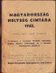 Magyarország Helység Cimtára 1942 657SPN - Livres Anciens