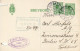 DENMARK 1915 POSTCARD MiNr P 143 SENT FROM SINDAL TO BERLIN - Ganzsachen