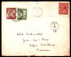 Lettre Du ROYAUME UNI à La FRANCE - Année 1929 - Taxée N° 25 Et 31 - Covers & Documents