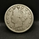 5 CENTS LIBERTY NICKEL AVEC CENTS 1901 USA - 1883-1913: Liberty