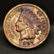 1 CENT INDIAN HEAD 1897 USA / TETE D'INDIEN - 1859-1909: Indian Head