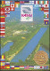 1777 Kanu-WM, EF AK Kanu-WM Luftbild & Flaggen SSt Duisburg 18.8.1995 Nach Wien - Canottaggio