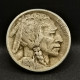 5 CENTS BUFFALO NICKEL 1921 USA ( BISON & TETE D'INDIEN ) - 1913-1938: Buffalo