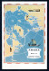 RC 27345 FINLANDE 1957 CROISIERE AMORA CARTE PUBLICITAIRE POUR DIJON COTE D'OR FRANCE - Briefe U. Dokumente