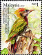 Malaysia 2013 MiNr. 2024 - 2027 (Block 166) BIRDS Woodpeckers 3V + S/sh MNH** 7,40 € - Pics & Grimpeurs