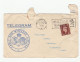 1938 GB Telegramme COVER Birmingham EMPIRE EXHIBITION Glasgow Gvi Stamps Telegraph Telecom Telegram - Covers & Documents