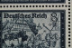 Deutsches Reich, MiNr. 889 PLF III, 50er Bogen, Postfrisch - Variétés & Curiosités