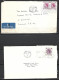 HONG KONG. 4 Enveloppes Ayant Circulé. Elizabeth II Selon Type De 1954-60. - Brieven En Documenten