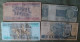 BRESIL. LOT DE 4 BILLETS DE BANQUE DIFFERENTS. 1975 / 1985 - Brésil