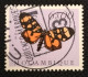 MOZPO0404UE - Mozambique Butterflies - 6$00 Used Stamp - Mozambique - 1953 - Mosambik