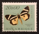 MOZPO0407U8 - Mozambique Butterflies - 20$00 Used Stamp - Mozambique - 1953 - Mosambik