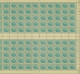 Tunisie 1951- Colonie Française- Timbres Neufs. Yvert Nr.: 337 A. Feuille De 100 +Interpanneaux+Coin Daté (EB) AR-02340 - Ungebraucht