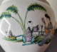 Delcampe - CHINE : XIXème Pot Couvert En Porcelaine Polychrome Famille Verte - Asiatische Kunst