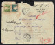 Jaffa Palestine 1931 British Mandate Cover Returning Letter UNKNOWN - Arabic - Palästina