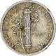 États-Unis, Dime, Mercury, 1917, Philadelphie, Argent, TTB - 1916-1945: Mercury (Mercure)