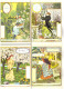 LA BELLE JARDINIERE - LES MOIS DE L'ANNEE  - 12 CARTES 10x15cm -  PAR EUGENE GRASSET - TB - Collections & Lots