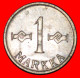 * CROSS (1952-1962): FINLAND  1 MARK 1961! · LOW START · NO RESERVE! - Finland