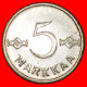 * CROSS (1952-1962): FINLAND  5 MARKS 1958 DIE B! · LOW START · NO RESERVE! - Finnland