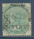 INDE ANGLAISE , Timbre De Service , 4 A. , Surchargé " Service " , 1867 - 1873 , N° YT 21 , µ - 1858-79 Compagnia Delle Indie E Regno Della Regina