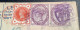 MANCHESTER VIOLET ! PMK 1894>BERLIN Cover ! GB Queen Victoria Jubilee+penny Lilac Postal Stationery Registered Letter - Storia Postale