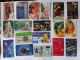 Different  Christmas Cards 44 Pcs Used - Christmas