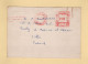 Israel - 1962 - Carte De L Hopital Universitaire Destination France - Cartas & Documentos