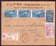 Camerun 1936 Y.T.111+123+133x3 On Registeerd Mail VF/F - Briefe U. Dokumente