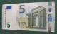 5 EURO SPAIN 2013 DRAGHI V002J6 VA LAST POSITION SC FDS UNCIRCULATED  PERFECT - 5 Euro