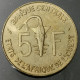 Monnaie Etats De L’Afrique De L’Ouest - 1989  - 5 Francs - Andere - Afrika