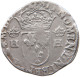 FRANCE TESTON 1581 HENRI III. (1574-1589) DOUBLE STRUCK #t033 0283 - 1574-1589 Heinrich III.