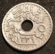 RARE TUNISIE - TUNISIA - 5 CENTIMES 1920 ( 1339 ) - Frappe Médaille - Muhammad Al-Nasir - Protectorat Français - KM 245 - Tunisia