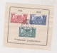 LIECHTENSTEIN, VADUZ 1939 FDC Postcard - Briefe U. Dokumente