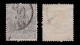 BELGIUM.1866-67.Coat Of Arms.YVERT 22-25.CANCEL. - 1866-1867 Piccolo Leone