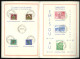 België 834/40 - Antiteringzegels - Bloemen En Sanatoria - Gestempeld Op Herdenkingsblad - Feuillet Souvenir - Covers & Documents